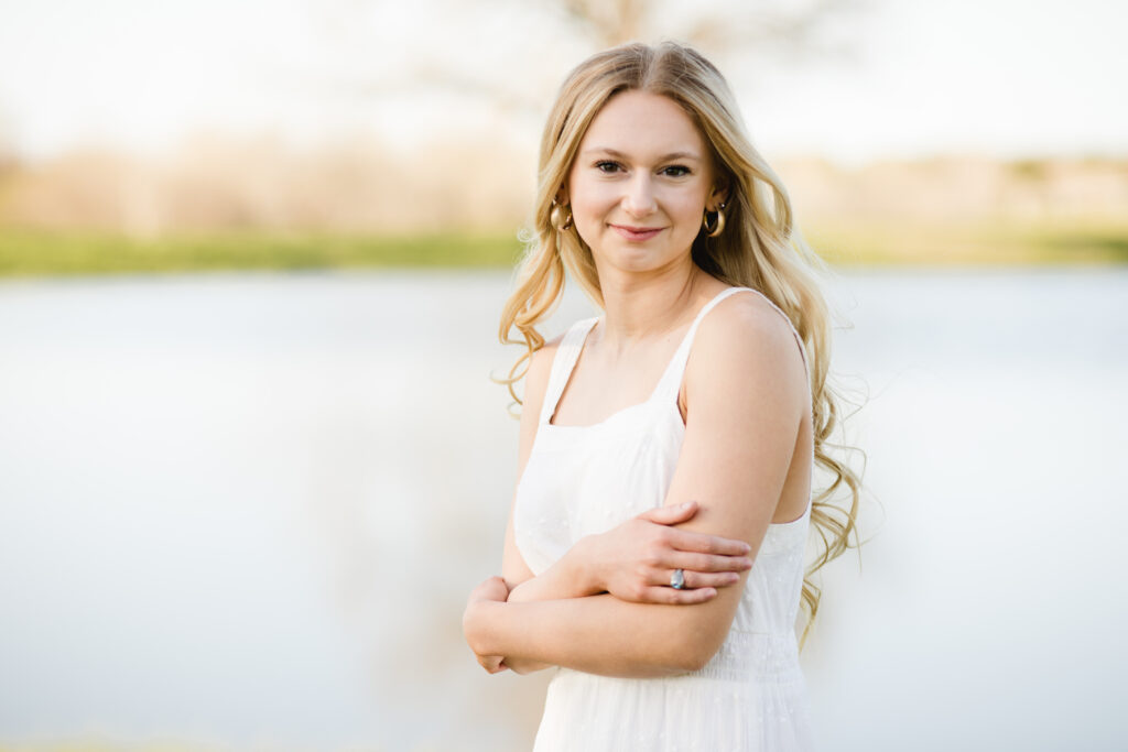 Outdoor senior photography in North Texas