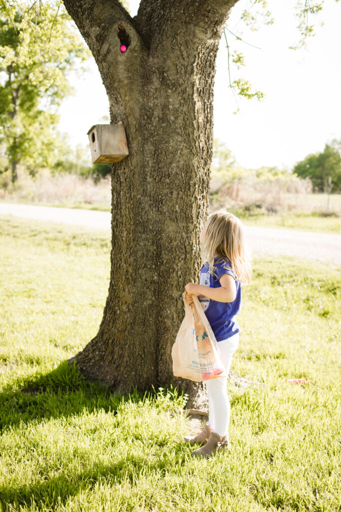 Intentional Easter activity - meaningful egg hunt