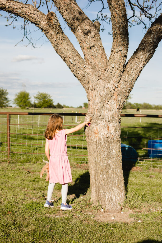 Intentional Easter activity for family - meaningful egg hunt