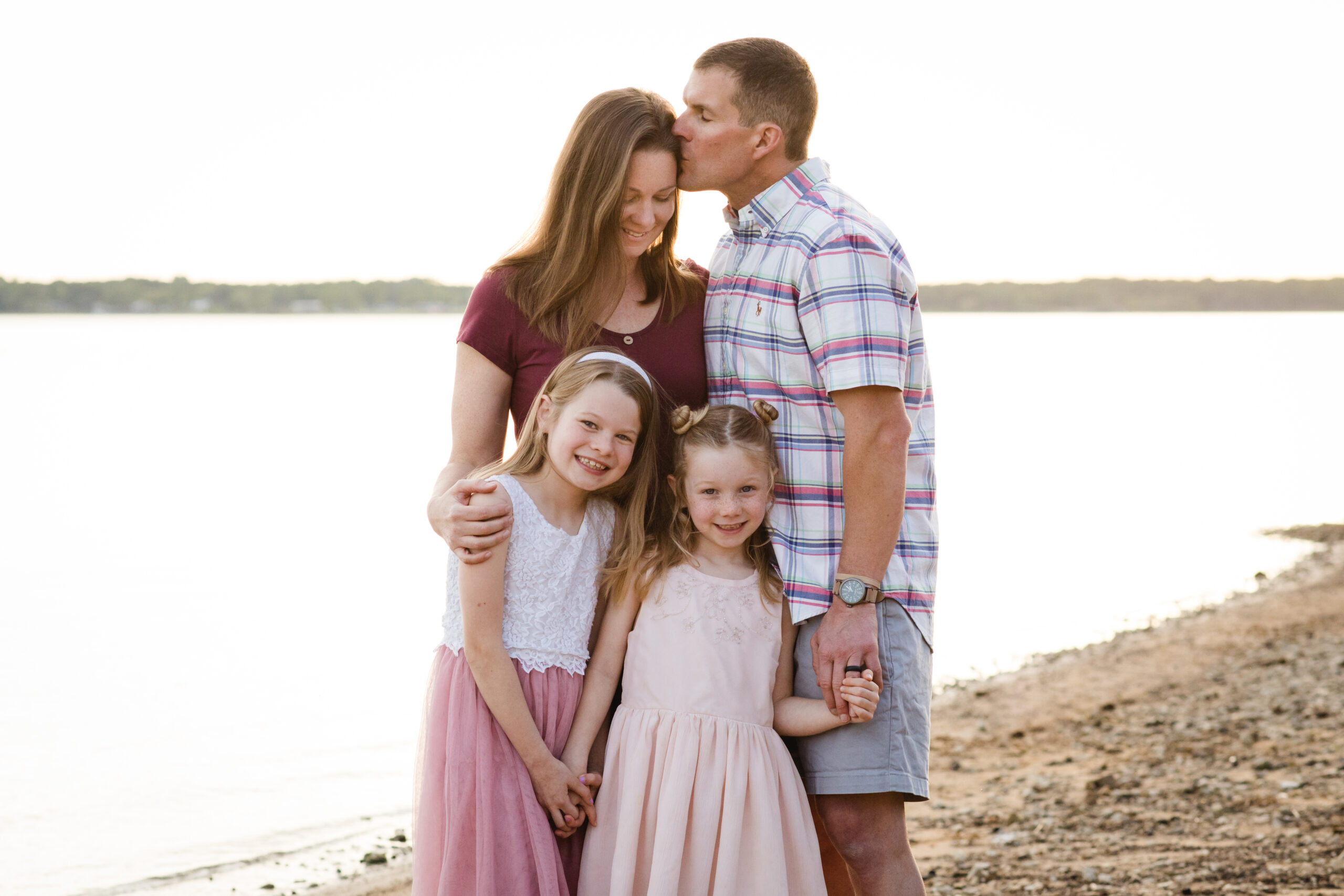 Family photos on Lake Texoma