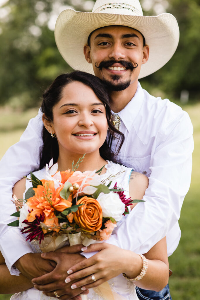 North Texas Outdoor Wedding - Bride and Groom Portraits