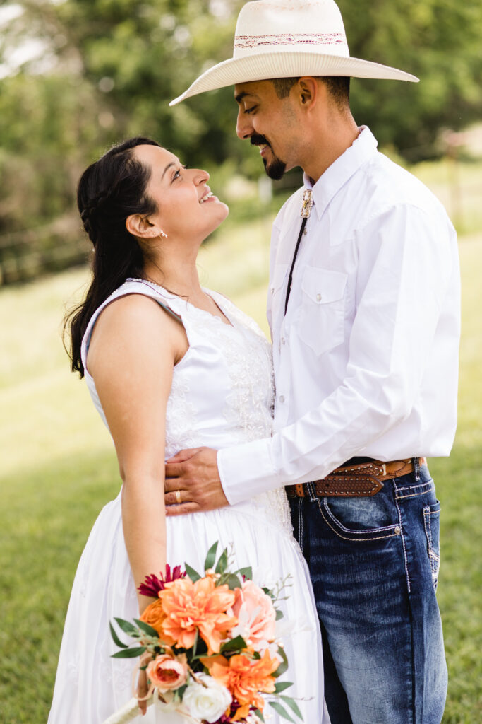 North Texas Outdoor Wedding - Bride and Groom Portraits