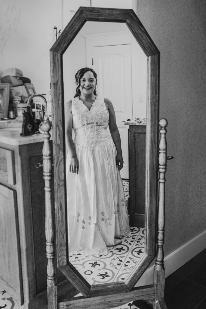 North Texas Outdoor Wedding - Bride Getting Ready