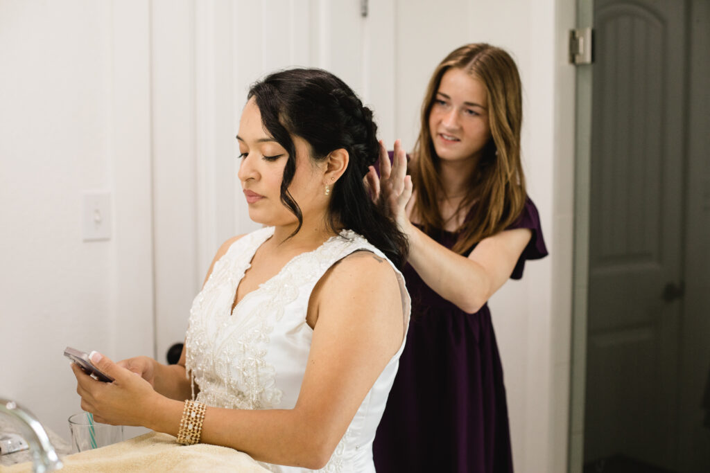 North Texas Outdoor Wedding - Getting Ready