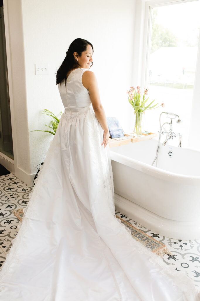 North Texas Outdoor Wedding - Bride Getting Ready