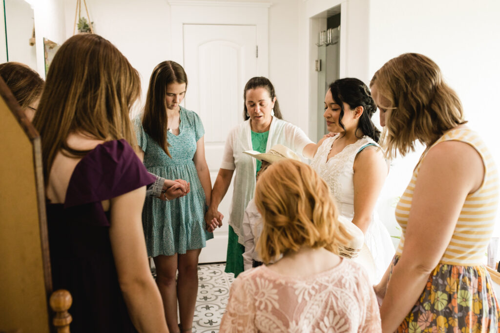 North Texas Outdoor Wedding - Bride Getting Ready