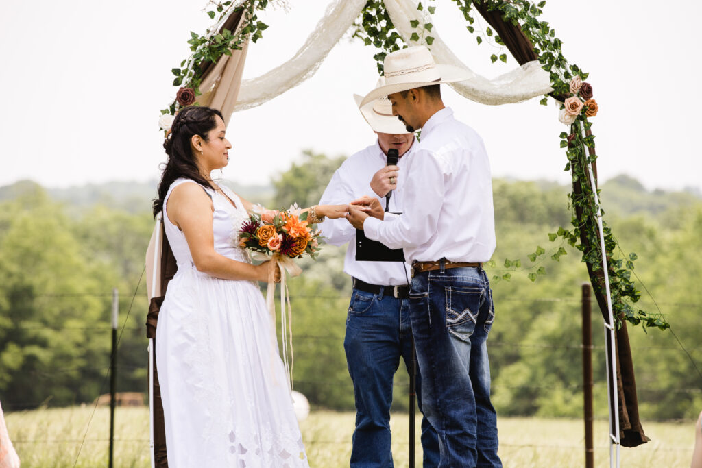 North Texas Outdoor Wedding