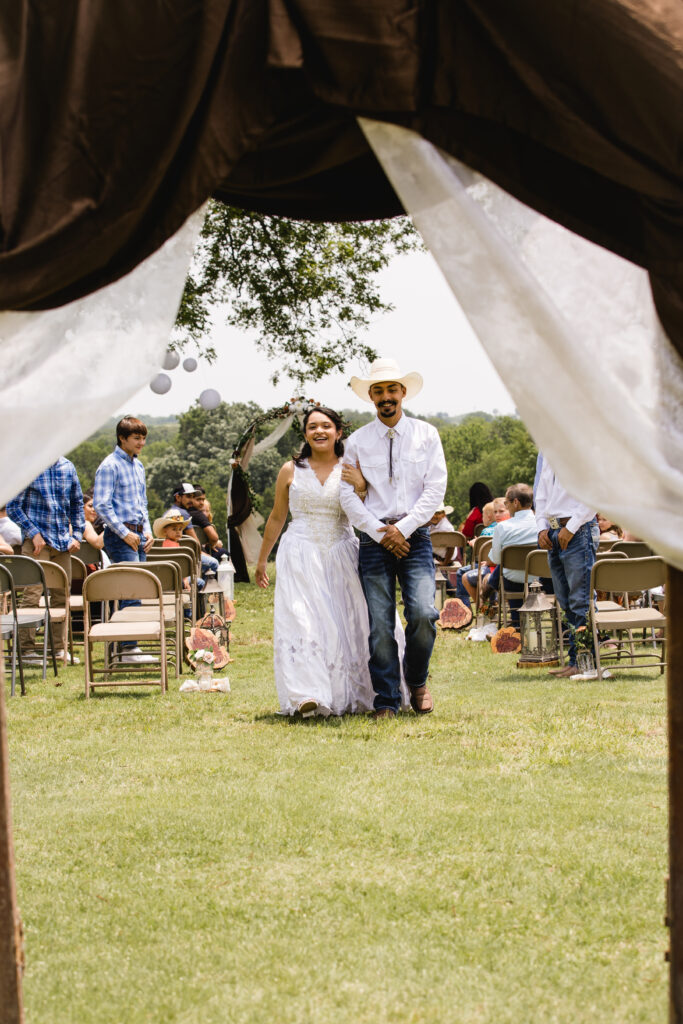 North Texas Outdoor Wedding