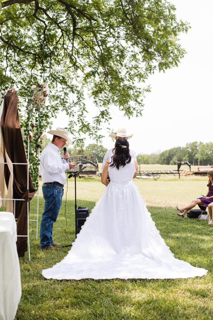 North Texas Outdoor Wedding