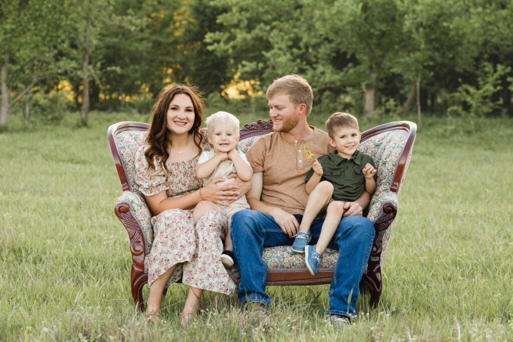 North Texas spring family photos