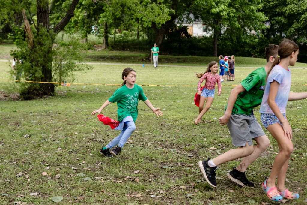 Foxtail at homeschool field day